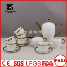 P &amp; T 2015 novo produto 15pcs porcelana de design de porcelana china conjunto de chá conjunto de café